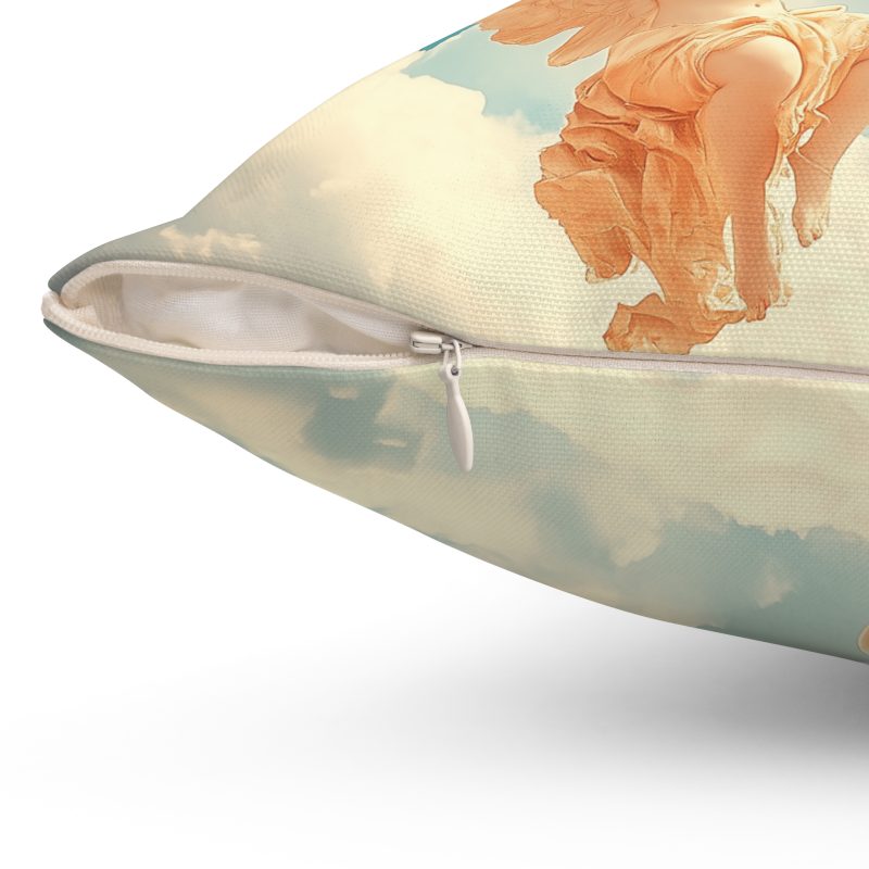 Living in His Grace - Spun Polyester Square Pillow - Image 4