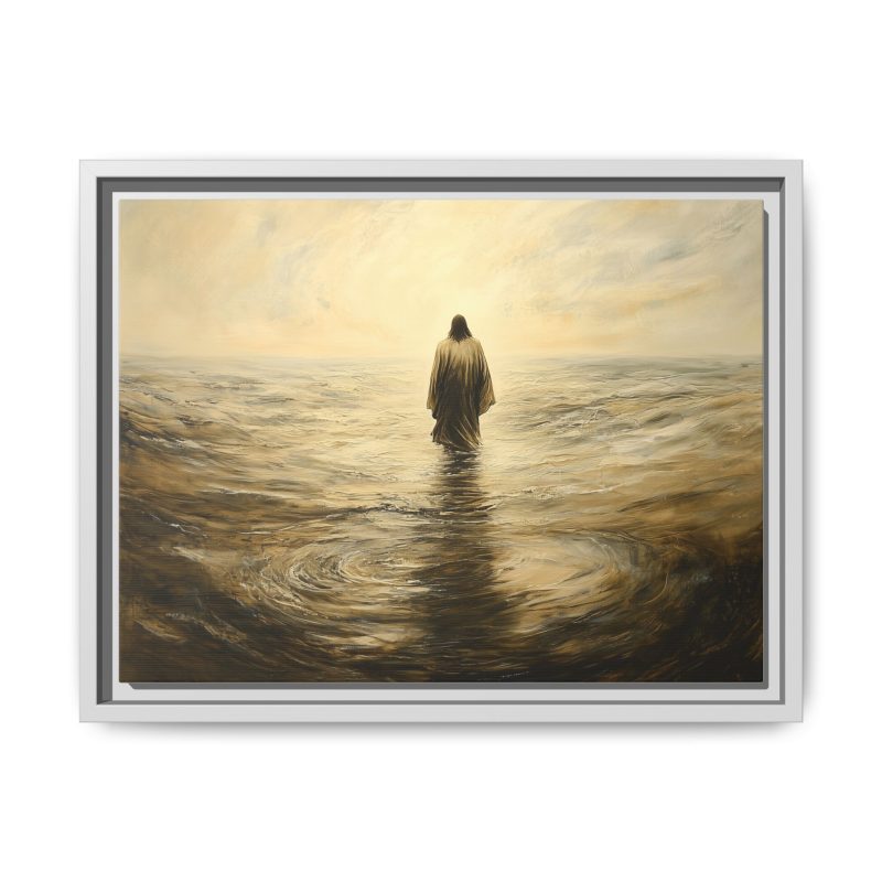 The Eternal Walk - Framed Canvas