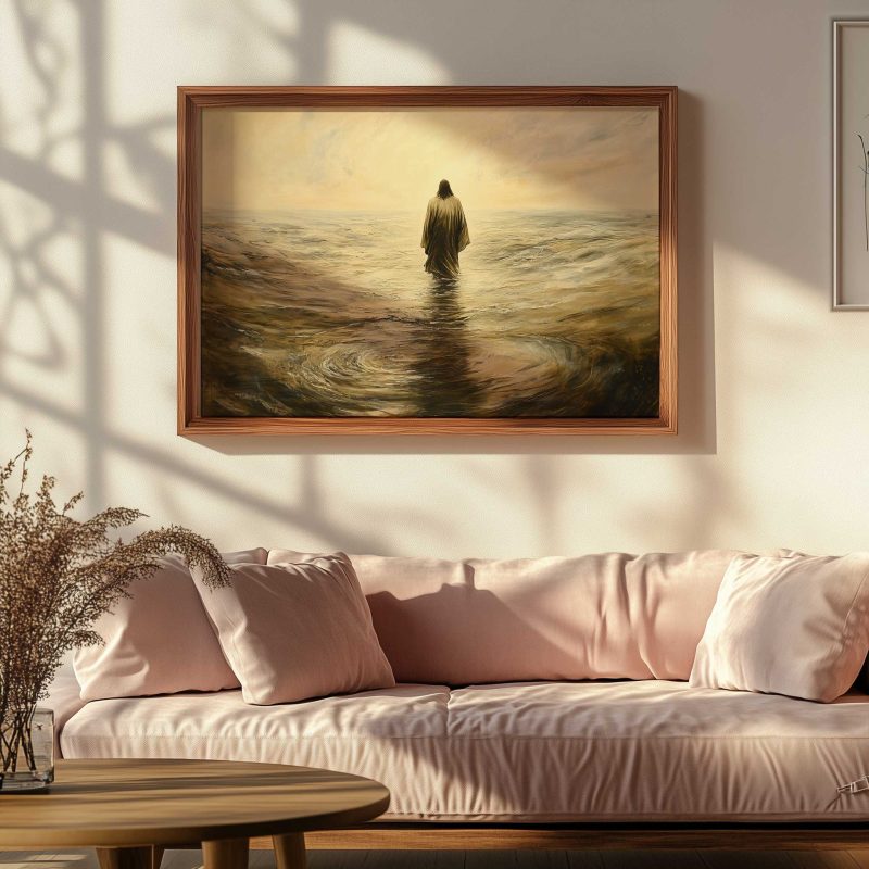 The Eternal Walk - Framed Canvas - Image 3